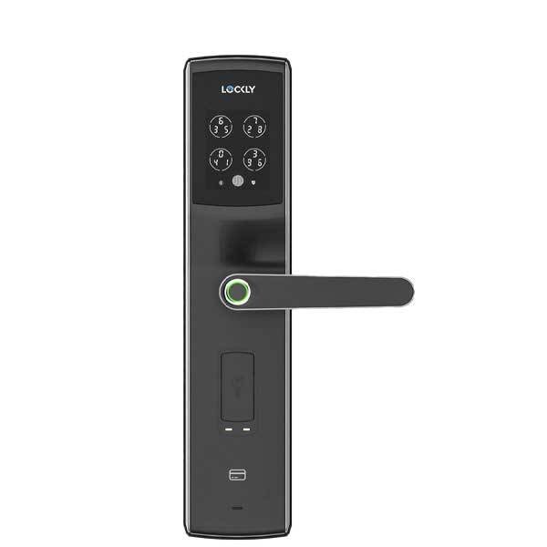 Lockly Lockly Secure Lux Mortise Edition, 5in1 access Space Grey